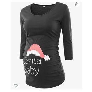 🤰🏻 Santa Baby 🎅🏼 Maternity Shirt